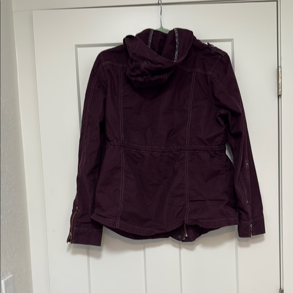 Plum Cargo Jacket - Picture 2 of 2
